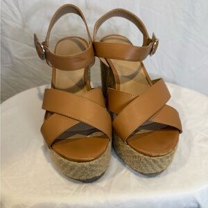 Torrid Brown Wedge Sandals
